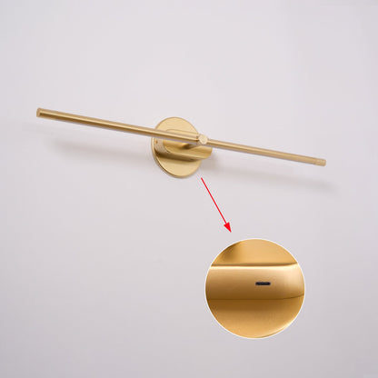 Minimalist Linear Rechargeable Wall Lamp