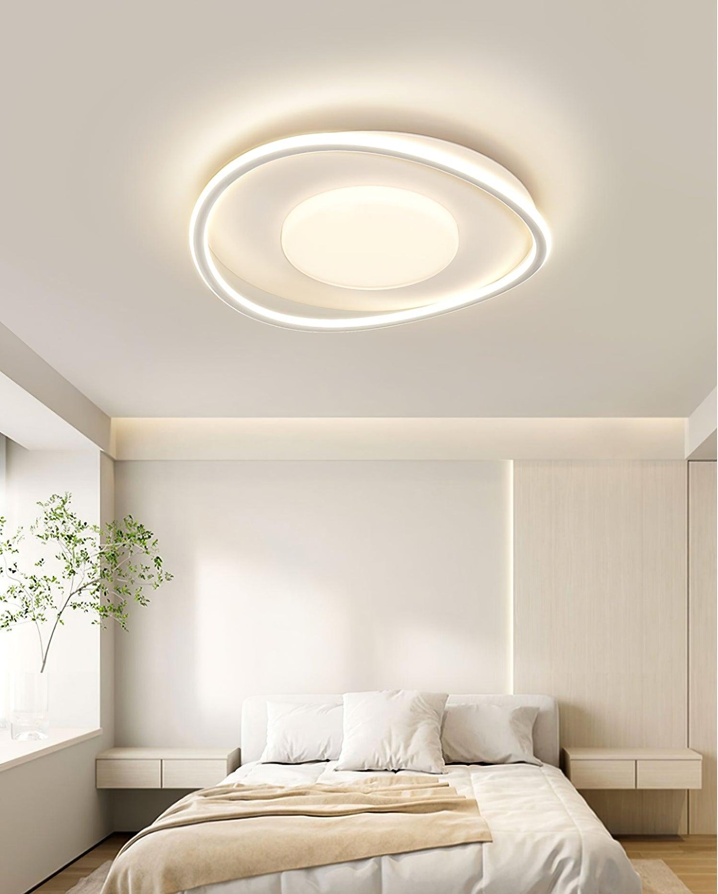 Minimalist Geometry LED Ceiling Light
