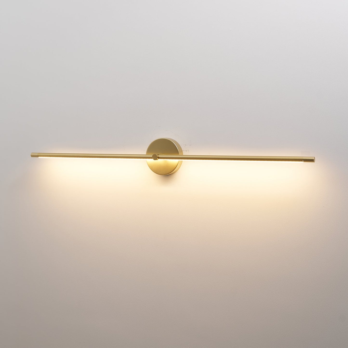 Minimalist Linear LED Plug-in Wall Lamp