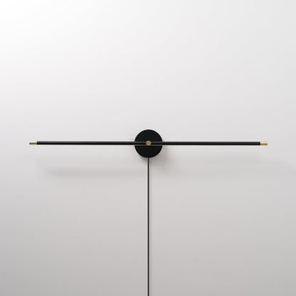 Minimalist Linear LED Plug-in Wall Lamp