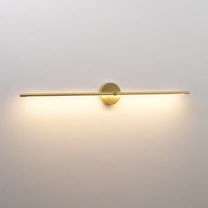 Minimalist Linear LED Plug-in Wall Lamp