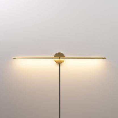 Minimalist Linear LED Plug-in Wall Lamp