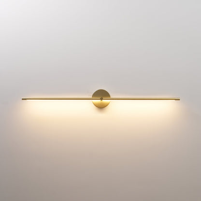 Minimalist Linear LED Plug-in Wall Lamp