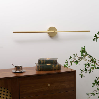 Minimalist Linear LED Plug-in Wall Lamp