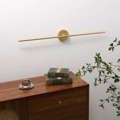 Minimalist Linear LED Plug-in Wall Lamp