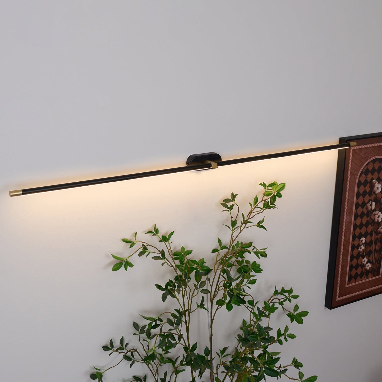 Minimalist Linear Rechargeable Wall Lamp