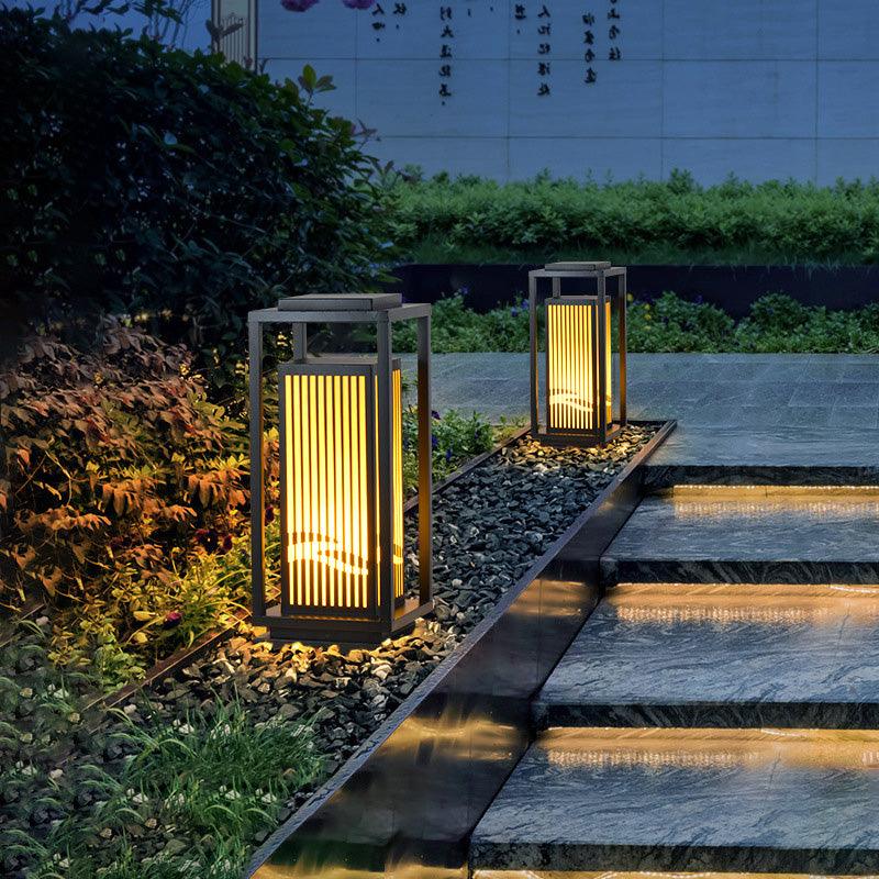 Square Cage Outdoor Light