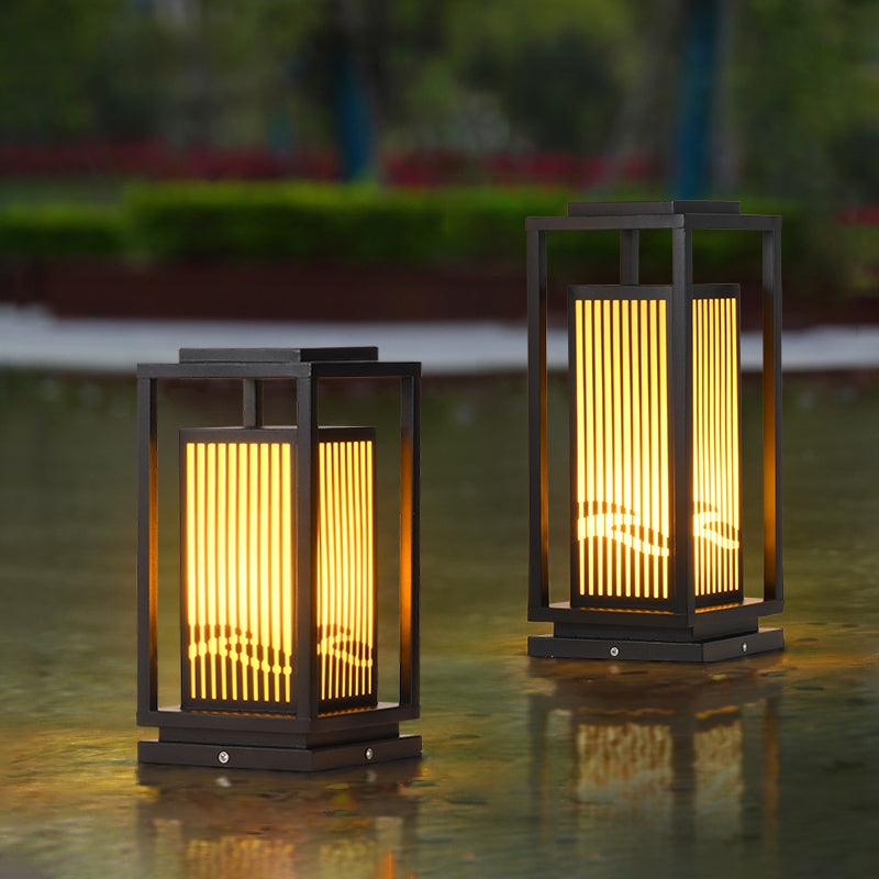 Square Cage Outdoor Light