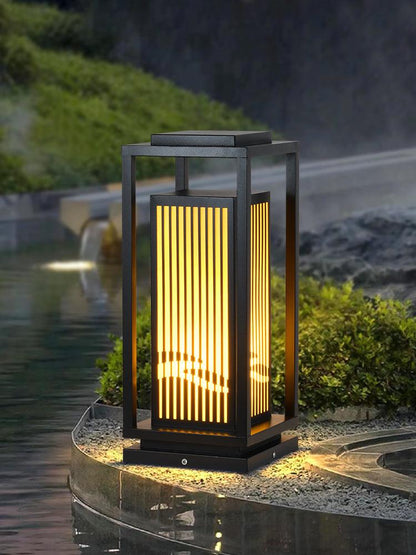 Square Cage Outdoor Light