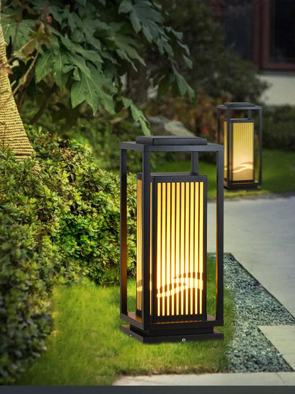 Square Cage Outdoor Light