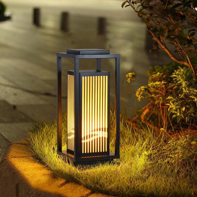 Square Cage Outdoor Light