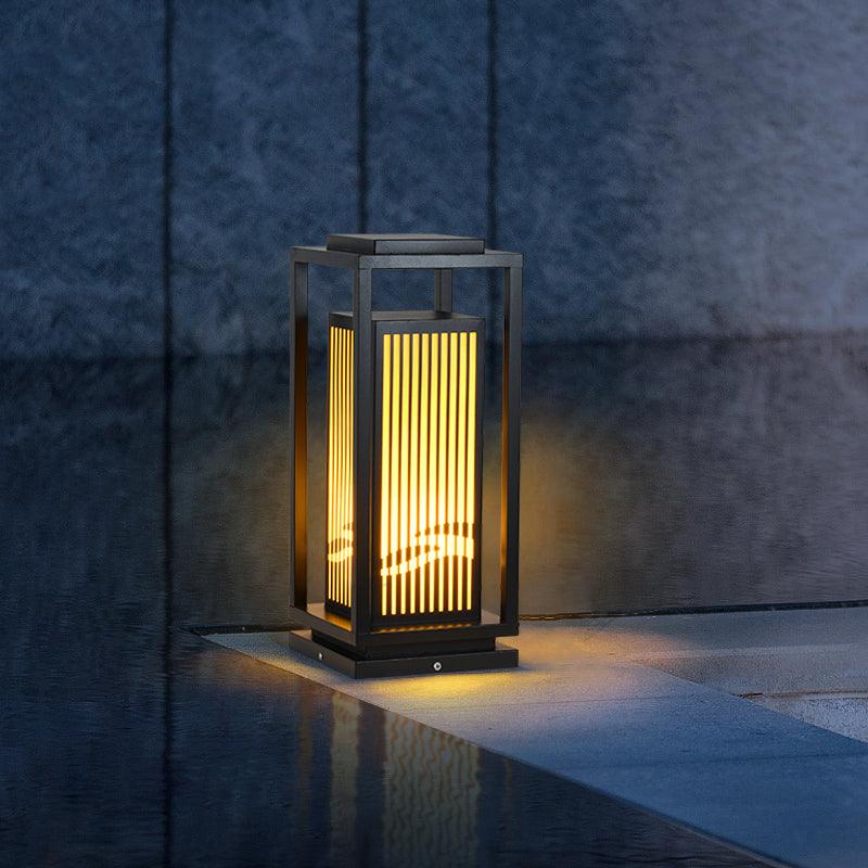 Square Cage Outdoor Light