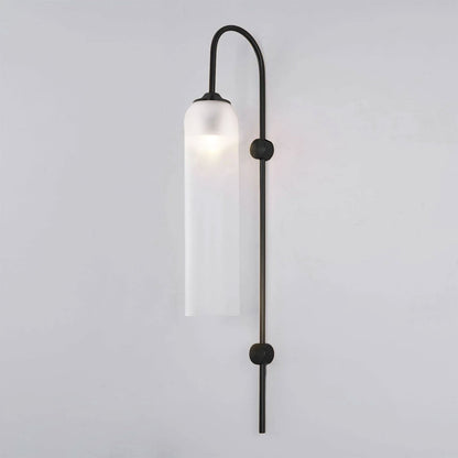 Moderne Glaswandlampe