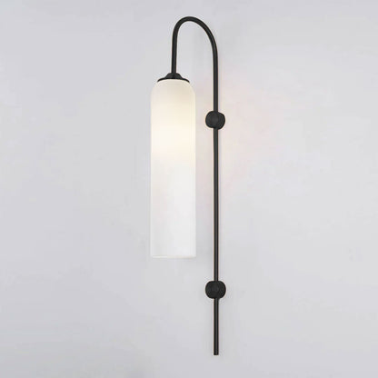 Moderne Glaswandlampe