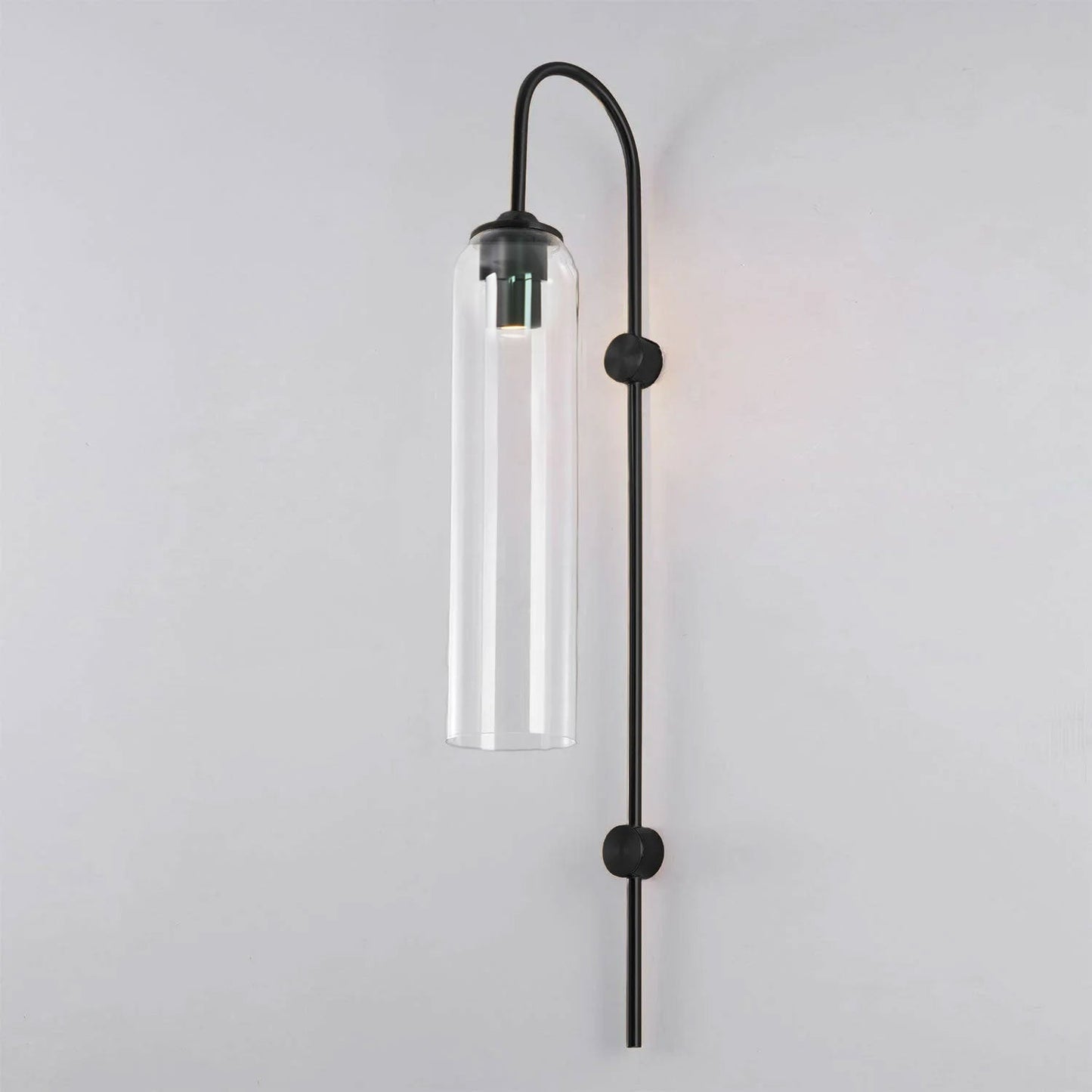 Moderne Glaswandlampe