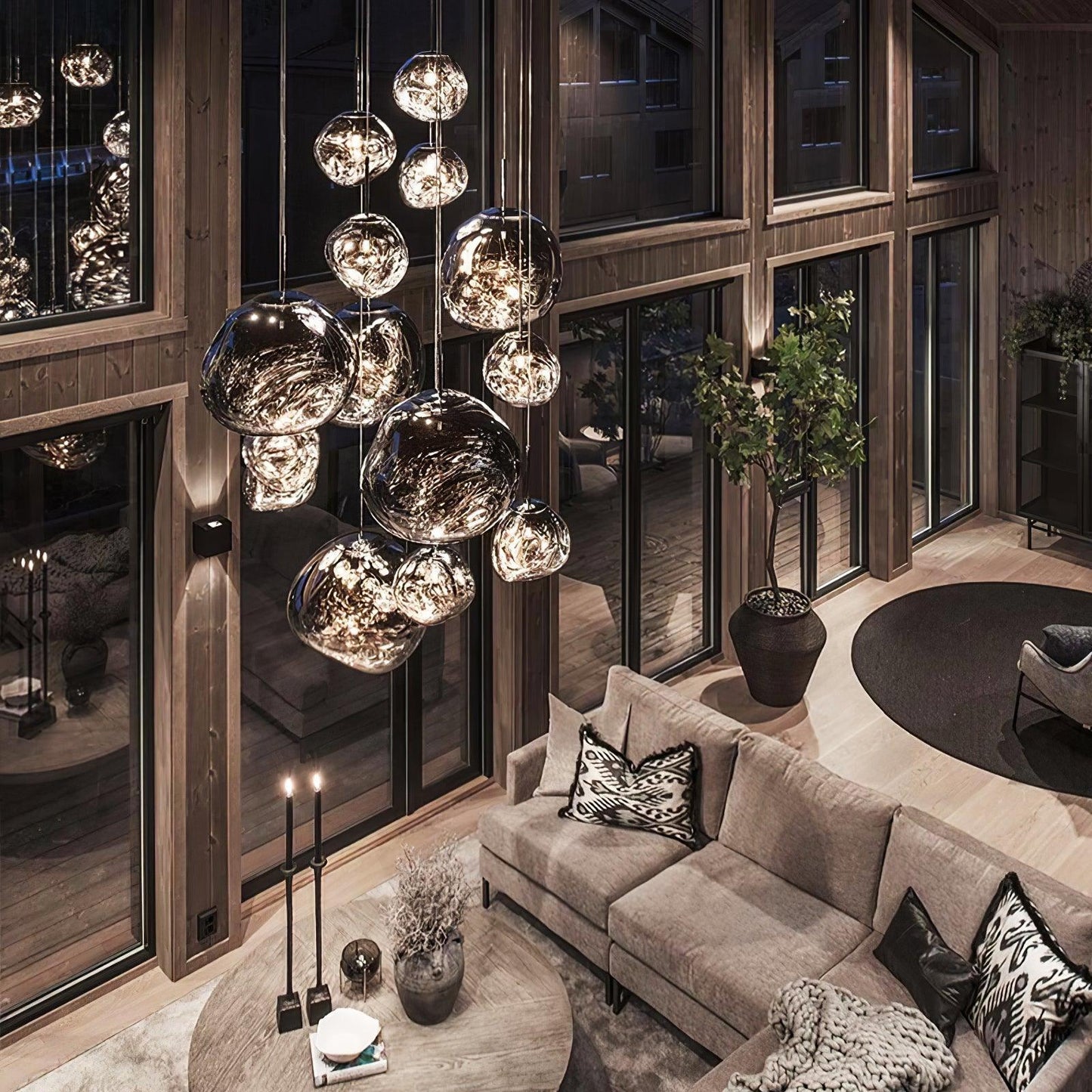 Lava Swag Pendant Lamp