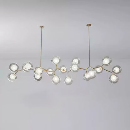 Molecular Glass Balls Chandelier