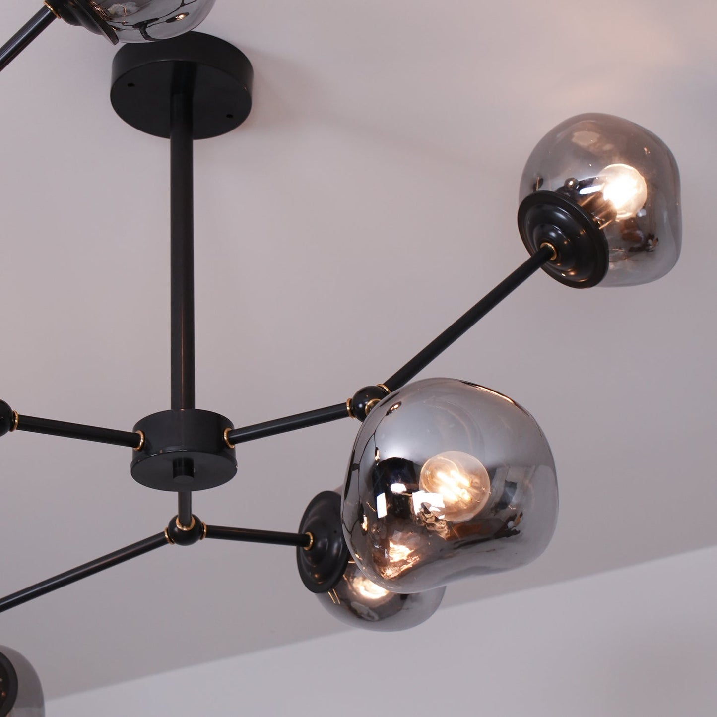 Molecular Glass Chandelier