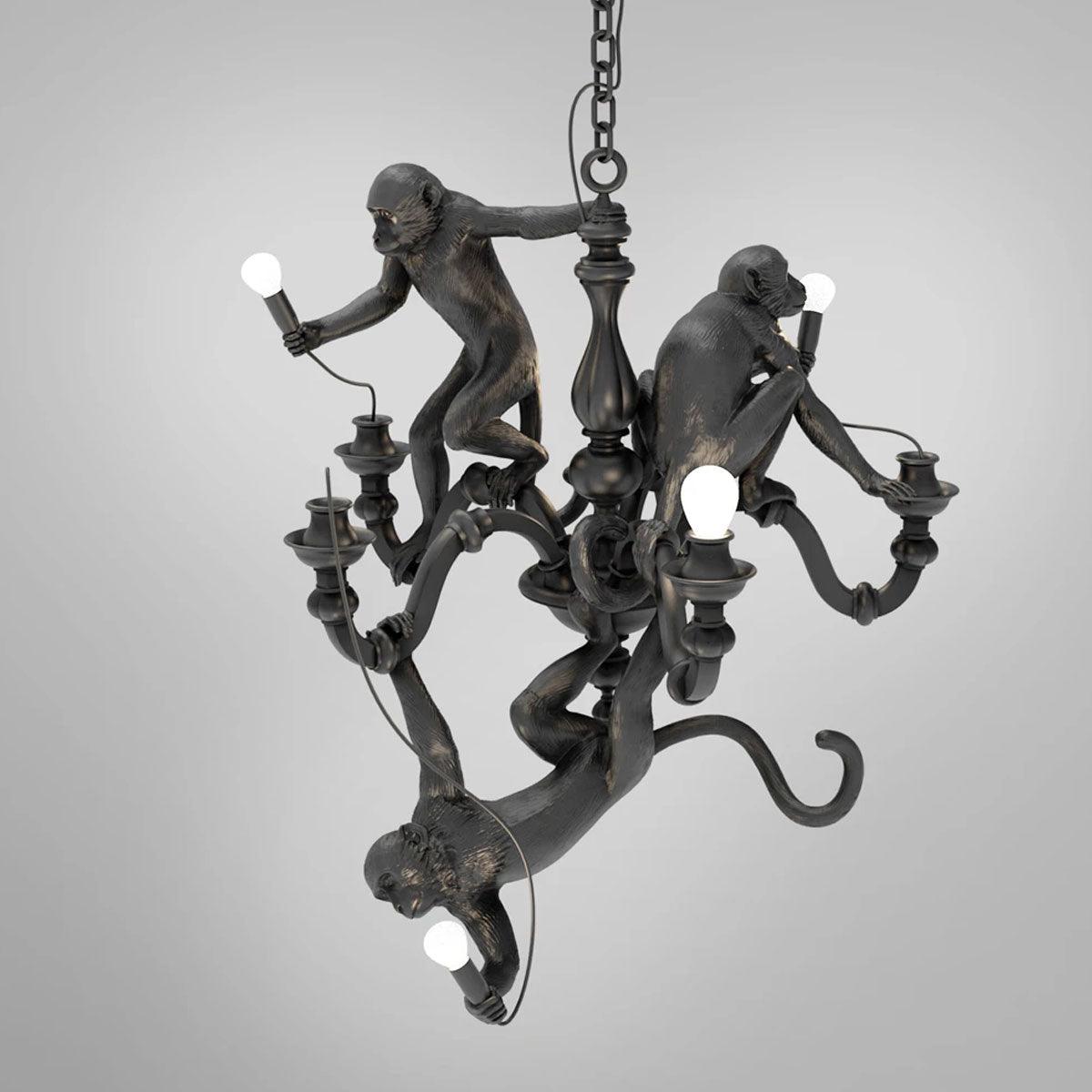 Monkey Chandelier