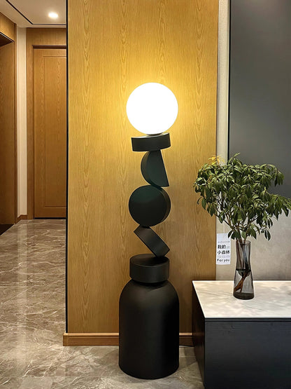 Monolith Cube Floor Lamp