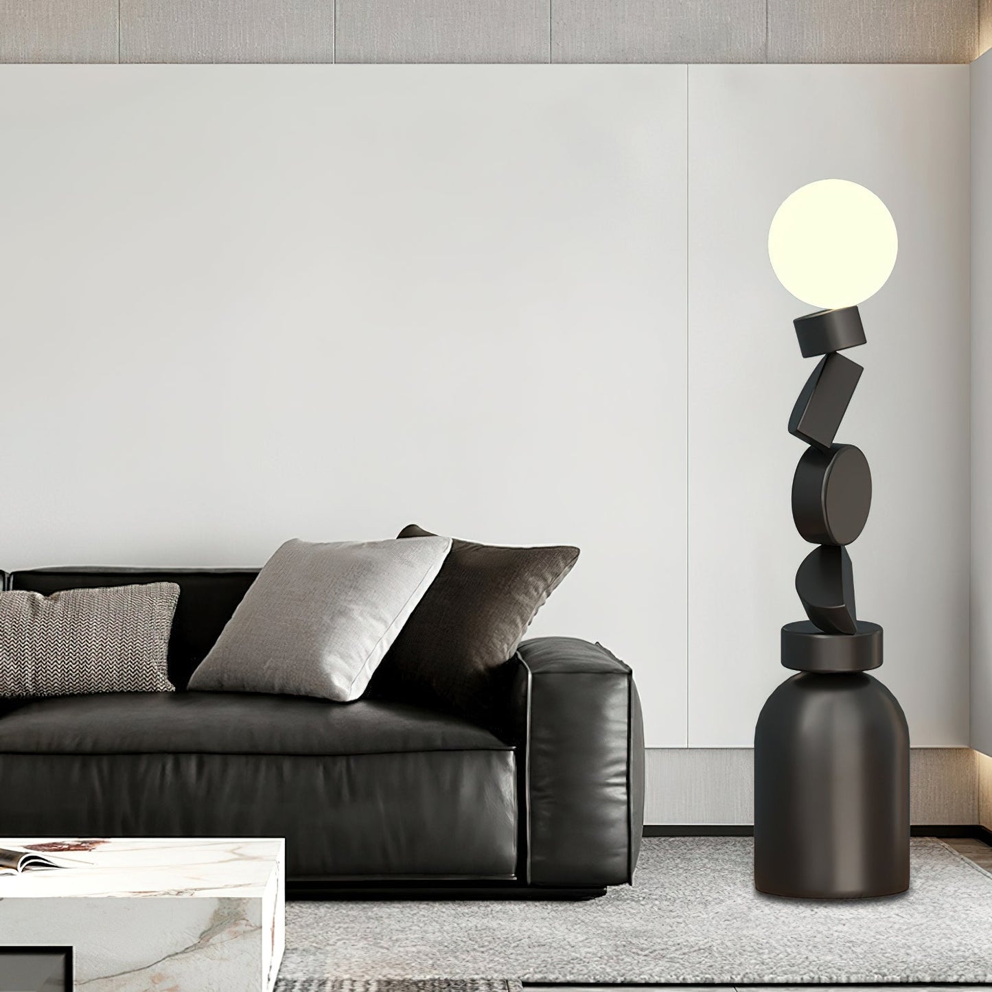 Monolith Cube Floor Lamp