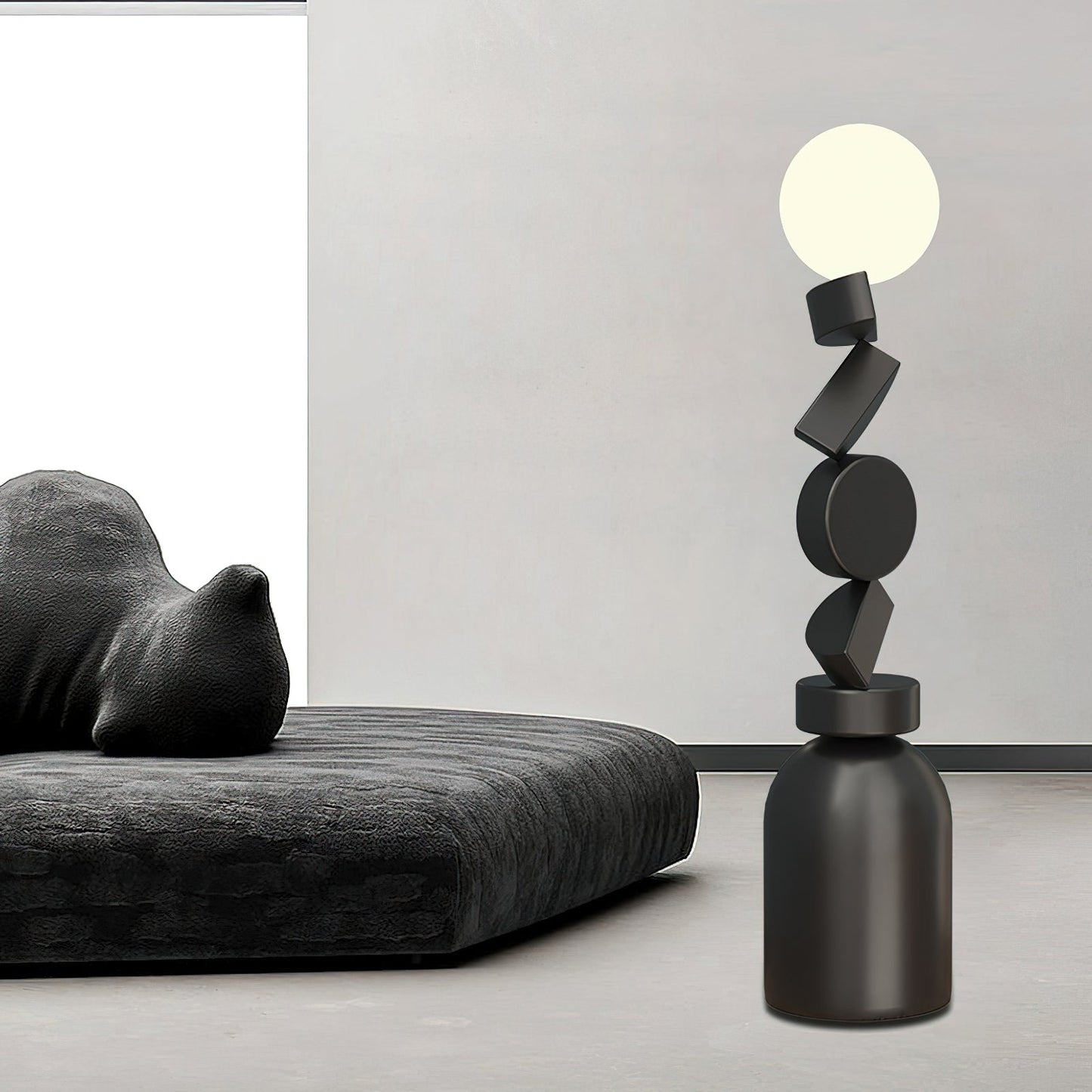 Monolith Cube Floor Lamp