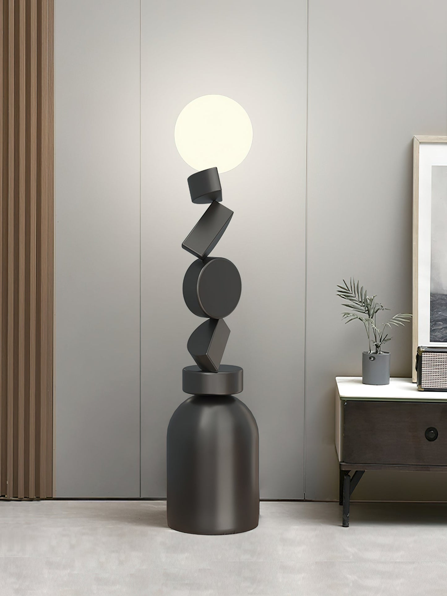 Monolith Cube Floor Lamp