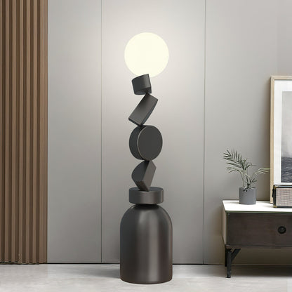 Monolith Cube Floor Lamp