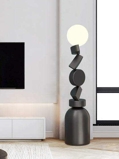 Monolith Cube Floor Lamp