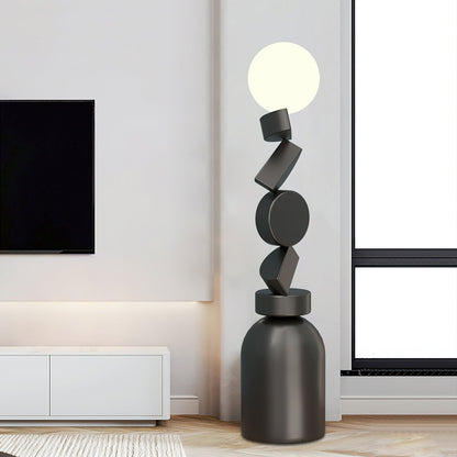 Monolith Cube Floor Lamp