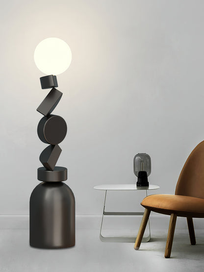 Monolith Cube Floor Lamp