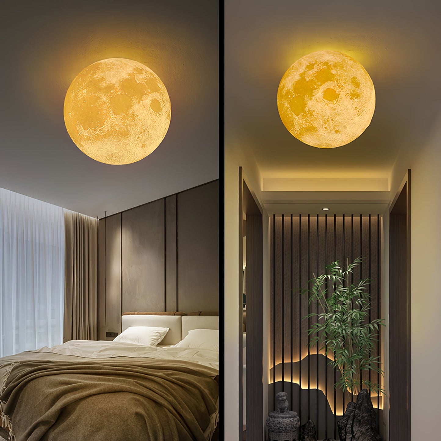 Moon 3D Wall Lamp