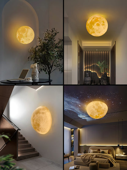 Moon 3D Wall Lamp