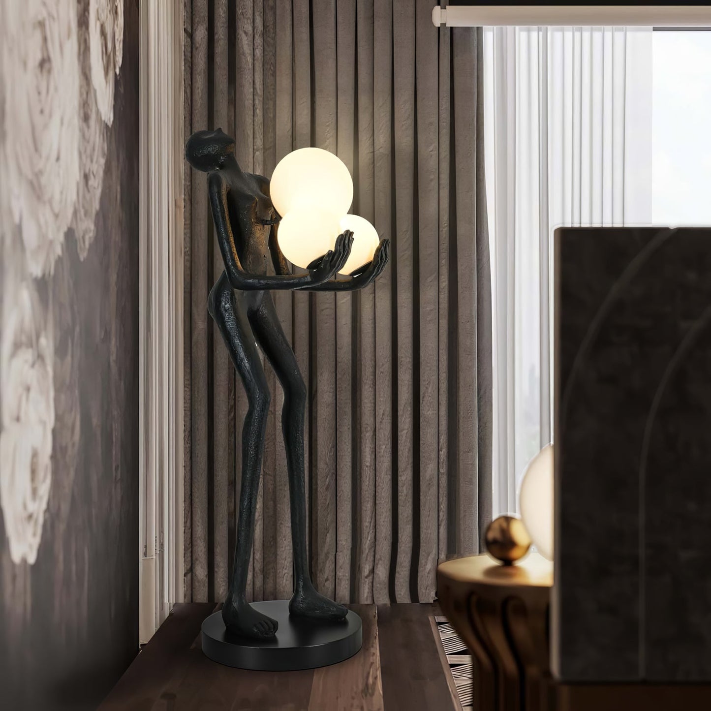 Moonlit Guardian Floor Lamp