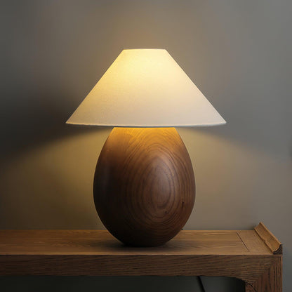 Mountain Wood Table Lamp