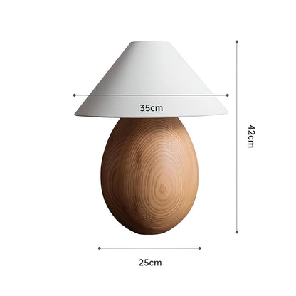 Mountain Wood Table Lamp