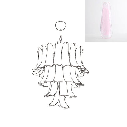 Murano Glass Petals Chandelier