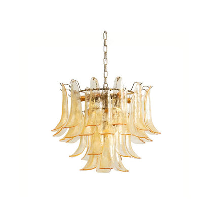 Murano Glass Petals Chandelier