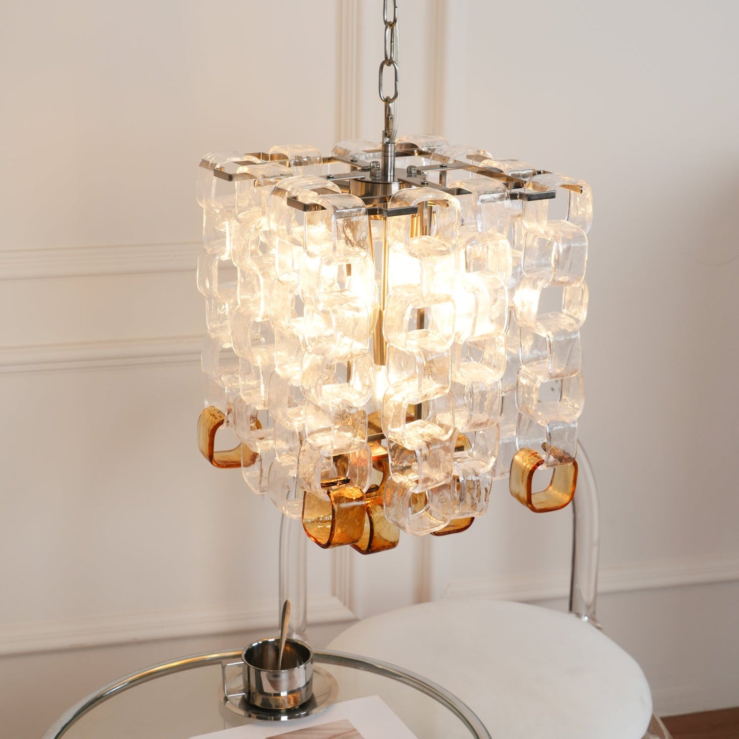 Murano Poliarte Interlocking Chandelier