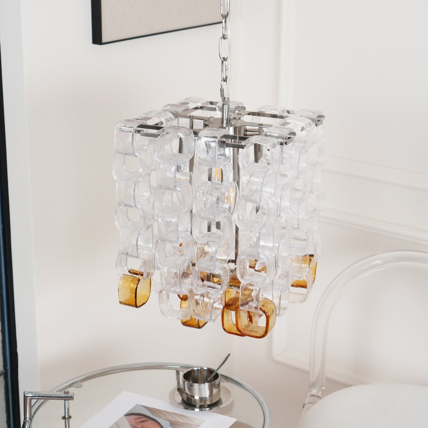 Murano Poliarte Interlocking Chandelier