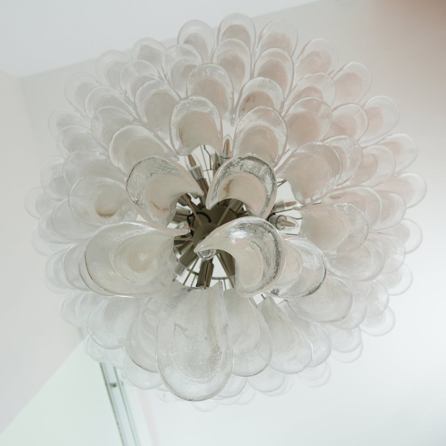 Murano Glass Petals Chandelier