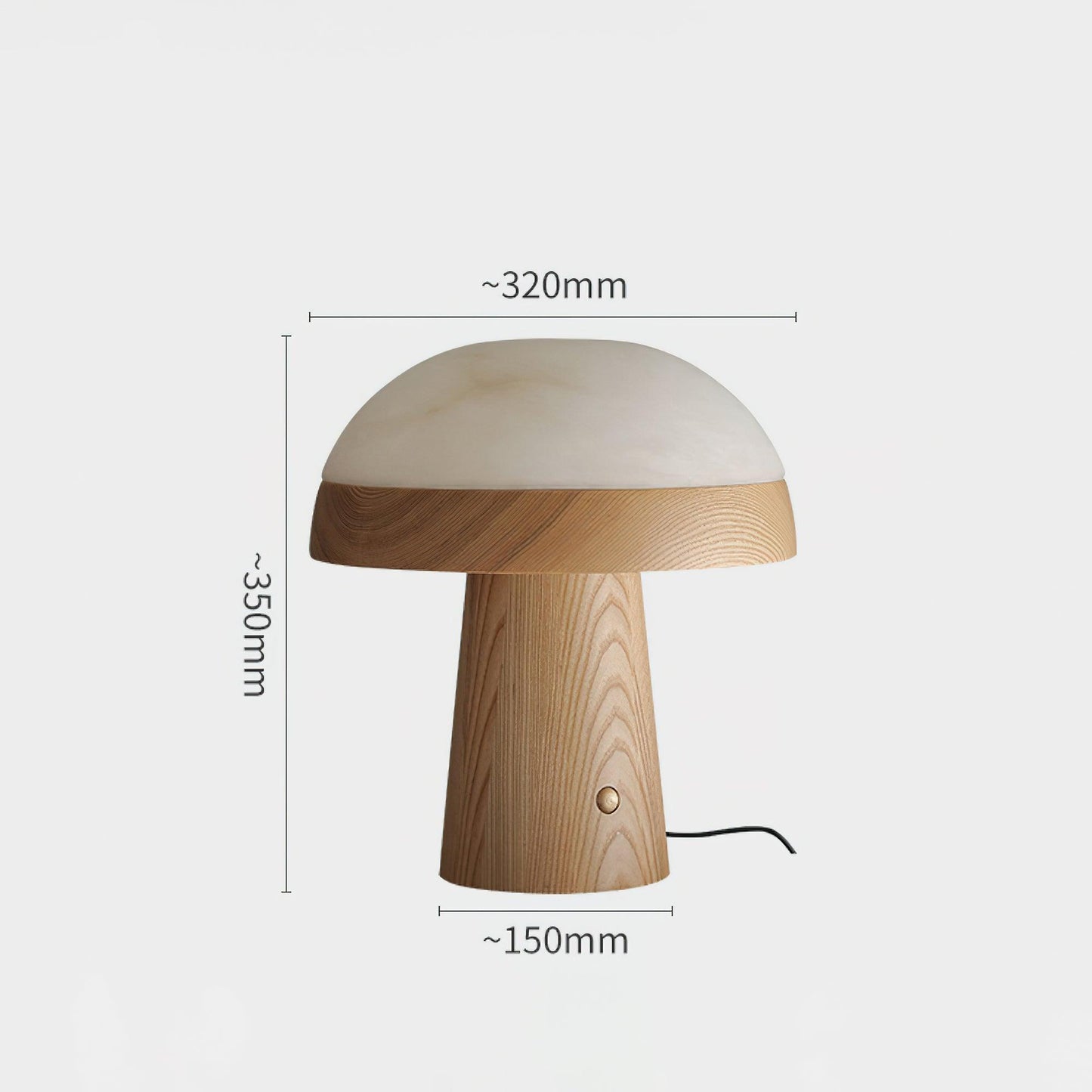 Mushroom Cloud Table Lamp