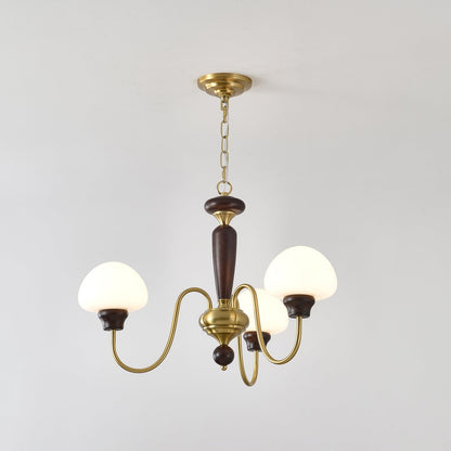 Mushroom Cap Chandelier