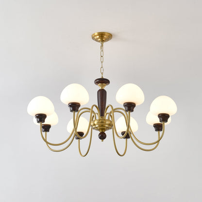 Mushroom Cap Chandelier