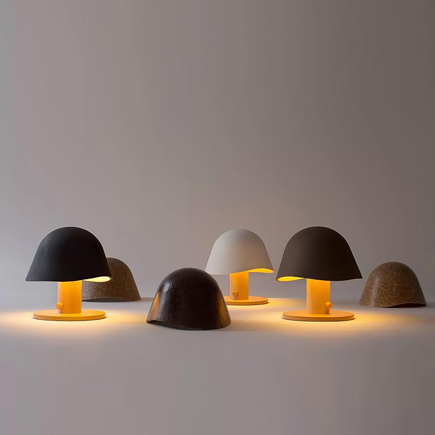 Mushroom Inspired Table Lamp