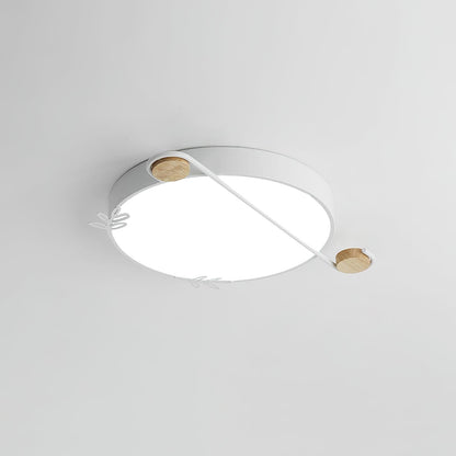 Musical Note Round Ceiling Lamp
