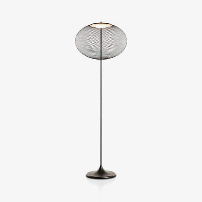 Metallic Meshwork Floor Lamp