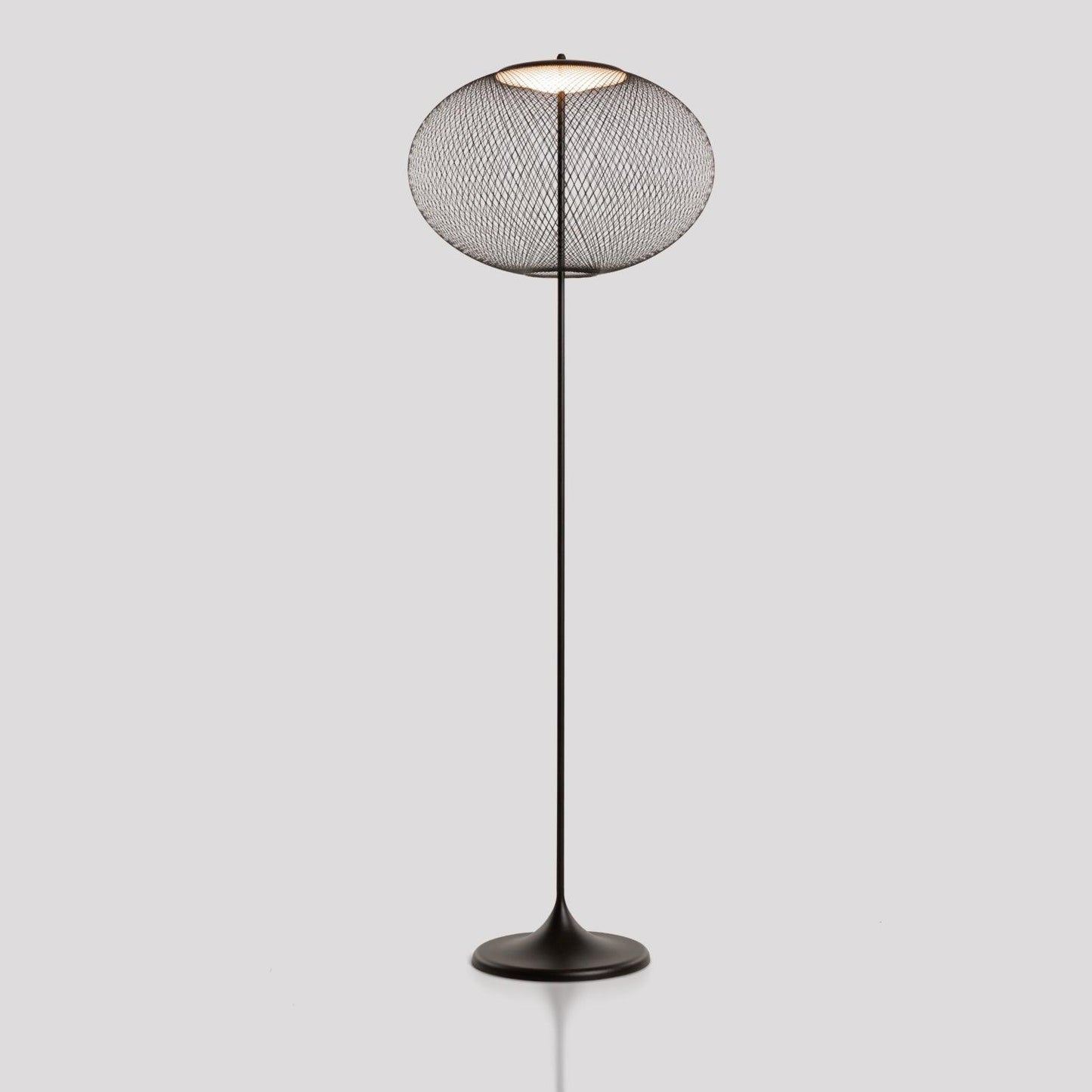 Metallic Meshwork Floor Lamp