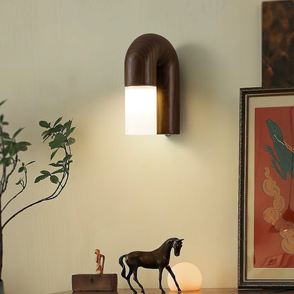 Arcus Wood Wall Lamp