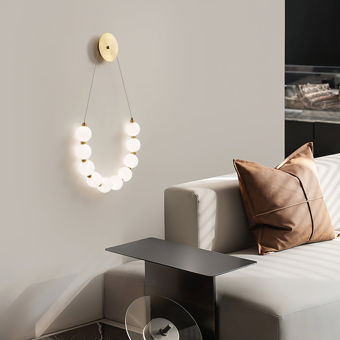 Necklace Loop Wall Lamp